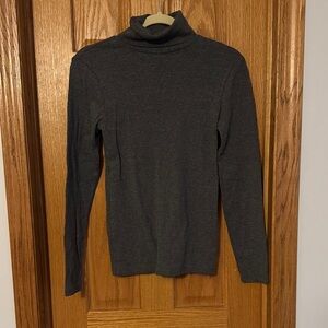 J. Crew Charcoal Long Sleeve Turtleneck